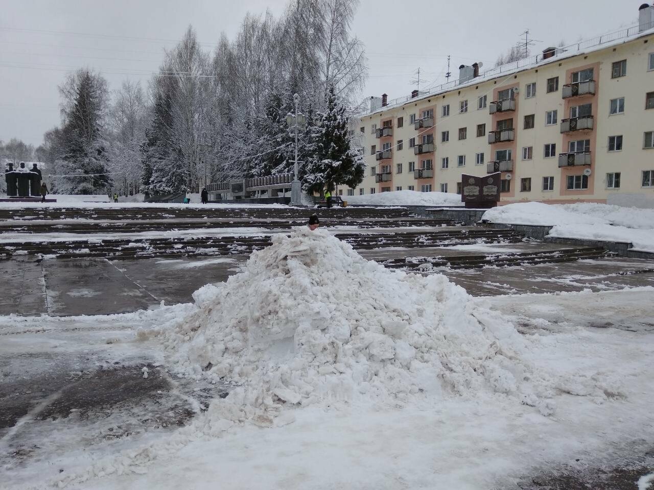 Снегопад в Сыктывкаре, МКП Дорожное хозяйство