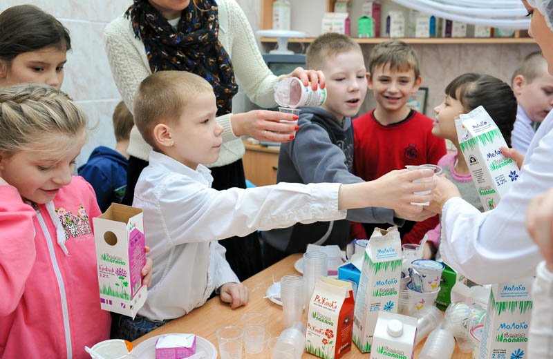 Сыктывкарский молочный завод устроил познавательную экскурсию для школьников, фото-3